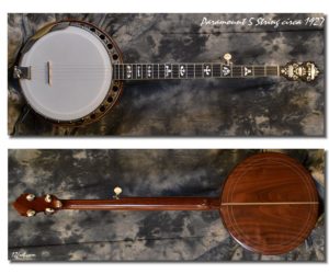Paramount 5 String Conversion Banjo 1927 (Consignment) No Longer Available